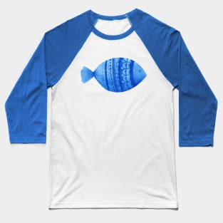 blue fish Baseball T-Shirt